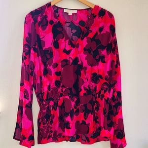 Floral Micahel Kors Blouse